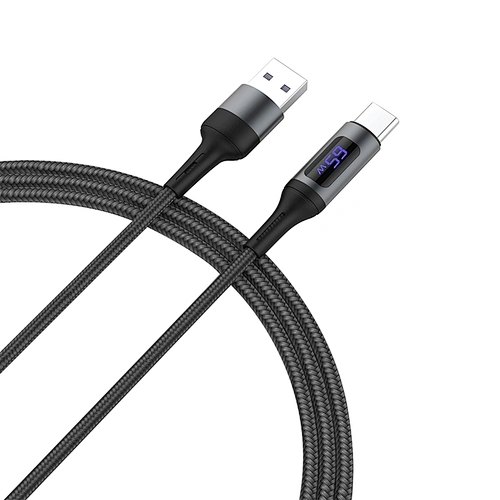 New  USB  charging cable durable braided data transfer cable for  Type-c C-08