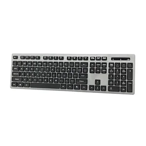 New Fashion private 2.4G wireless Chocolate Silence Keys with Flat drop water design Multimedia keyboard KW-112