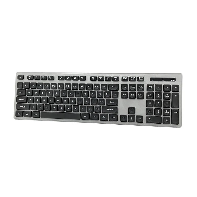 New Fashion private 2.4G wireless Chocolate Silence Keys with Flat drop water design Multimedia keyboard KW-112