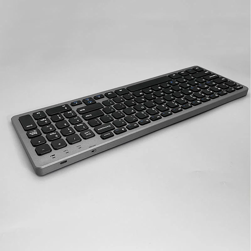 2022 Wireless slim mini Portable Rechargeable dual mode BT Wireless Scissor multimedia office Keyboard BT-158
