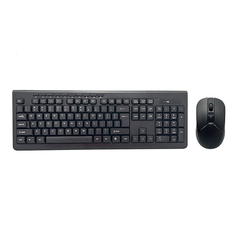 New Private design 2.4G wireless classic multimedia keyboard mouse Combo