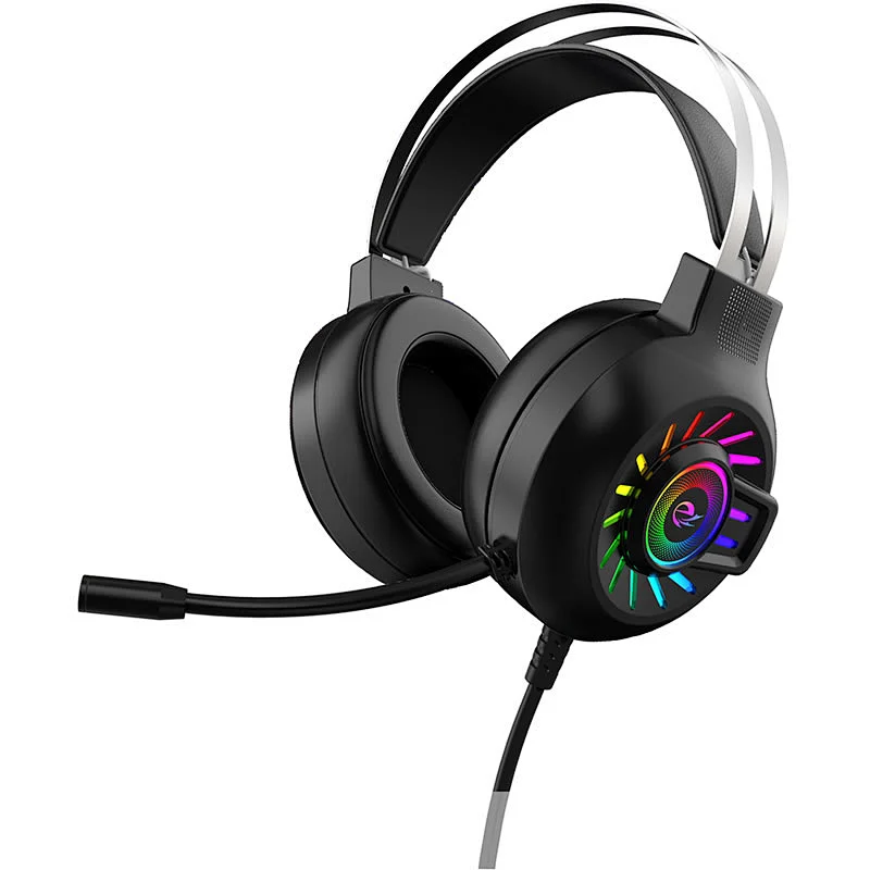 Wired Gaming headset PVC logo sticker RGB lighting Gamer Cool  for professional gamer M10