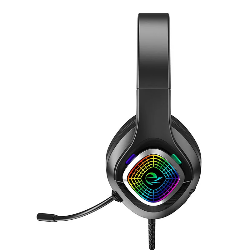 Headphones Wired Gaming headset RGB lighting Gamer Cool  for professional gamer office  S11
