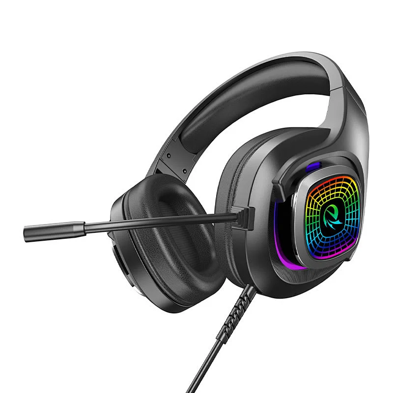 Headphones Wired Gaming headset RGB lighting Gamer Cool  for professional gamer office  S11