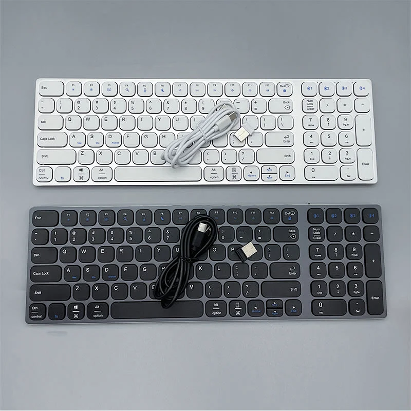 2022 Rechargeable wireless BT5.0 computer peripherals Full-Size Scissor business keyboard IMB-8200U