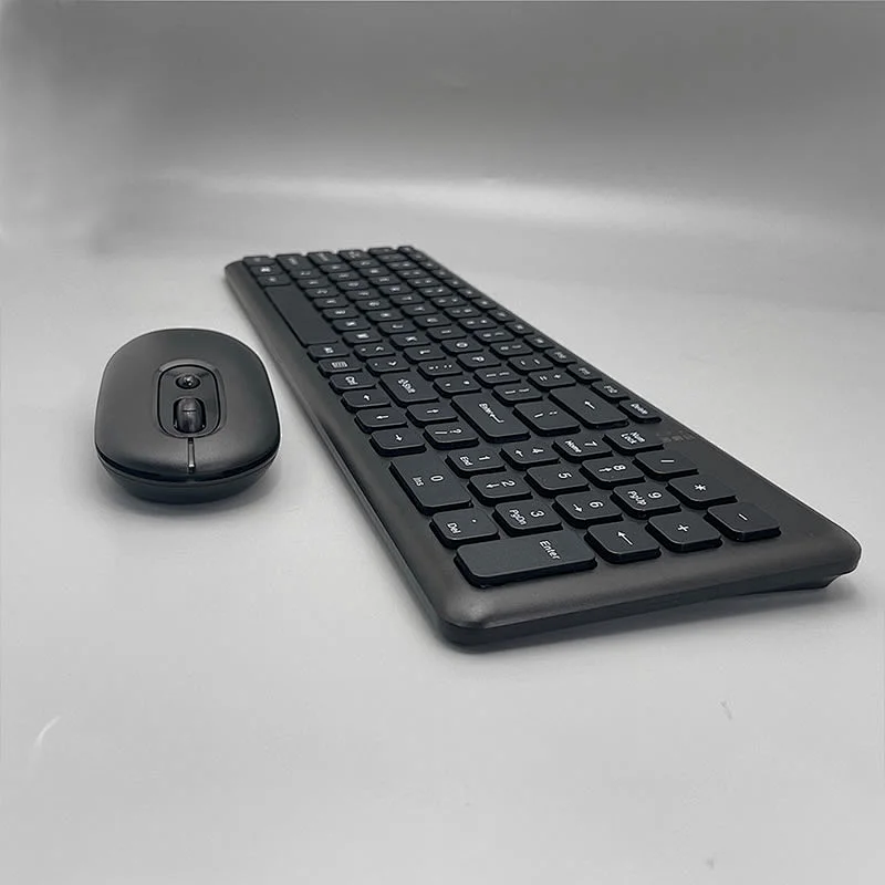 2022  latest  2.4 G   Wireless  mute soft touch flat keys keyboard and mouse combo for Office home computer KMSW-088U