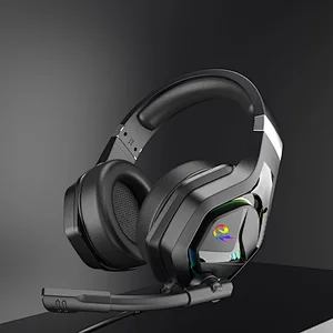 Wired Gaming Headphones Over Ear Game Headset Noise Canceling Earphone S5 With Microphone
