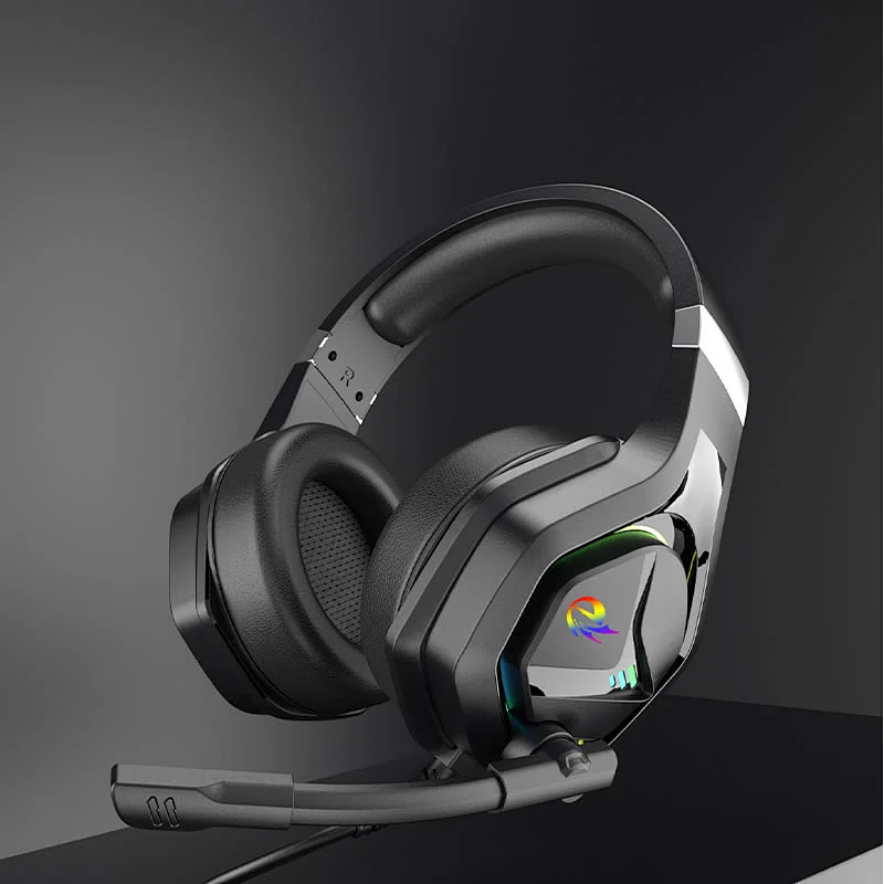 Wired Gaming Headphones Over Ear Game Headset Noise Canceling Earphone S5 With Microphone