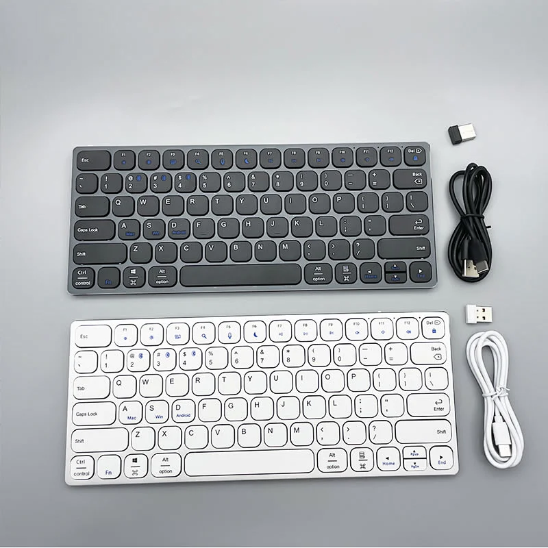 Type-c rechargeable wireless BT5.0 computer peripherals  Scissor business keyboard IMB-8100U