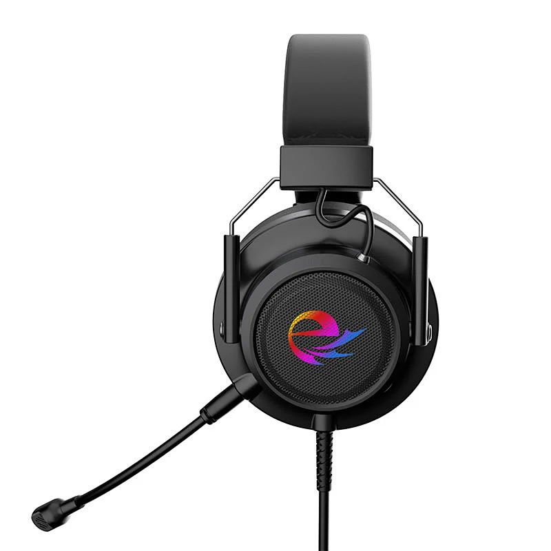 2022 high quality wired USB comfortable noise canceling Gaming headphone S9 with LED Light and Microphone