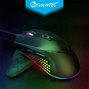 New arrival Big comfortable  Ergonomic backlit mouse PC gamer lighting mouse for professional gamer