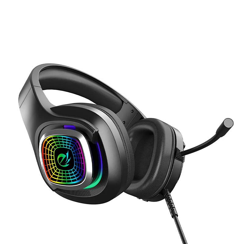 Headphones Wired Gaming headset RGB lighting Gamer Cool  for professional gamer office  S11