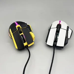 Wired USB Durable 8D  computer peripherals gaming optical Ergonomic mice  GM-182U with RGB backlight