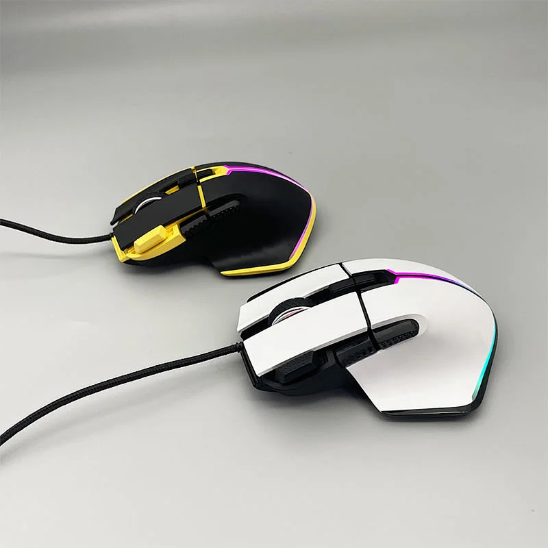 Wired USB Durable 8D  computer peripherals gaming optical Ergonomic mice  GM-182U with RGB backlight