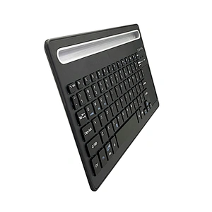 Wireless slim mini Portable Rechargeable BT Wireless Scissor multimedia Keyboard BT-63 with touch pad