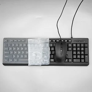 Economical and practical Office USB computer full size desktop laptop PC mouse keyboard combo KMC-109P