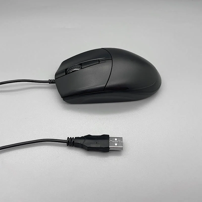 Top selling new private Classic design optical USB wired 4 buttons 1600dpi wired mouse for home office business desktop