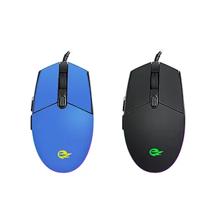 New Private Design 6D Button USB Wired Gaming Backlight Mouse Optical Gaming Mouse with 7 color LED Breathing Light GM-069