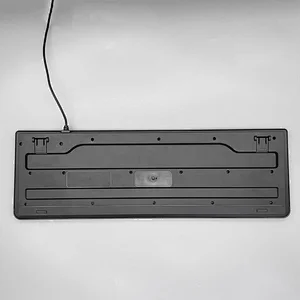 USB Wired Wireless waterproof silicone rubber hospitcal keyskin  Keyboard Computer Peripherals Customized Layout Ergonomic Keyboard for home office K-109PW