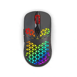 Dual-mode 2.4G wireless & Bluetooth 5.1 Rechargeable gaming optical mouse, New super Comfortable Ergonomic Mouse