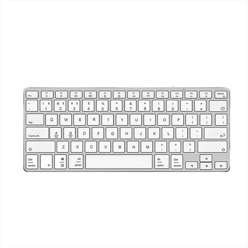 Mini Rechargeable Computer 78 Keys Keyboard bluetooth 5.0 Wireless Keyboard for PC Laptop Macbook IMB-037