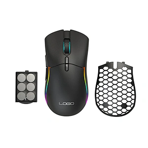 Wireless Gaming Backlight 7D Mouse PC Computer Gaming Optical Mouse Mice with RGB Backlight, GMW-016P