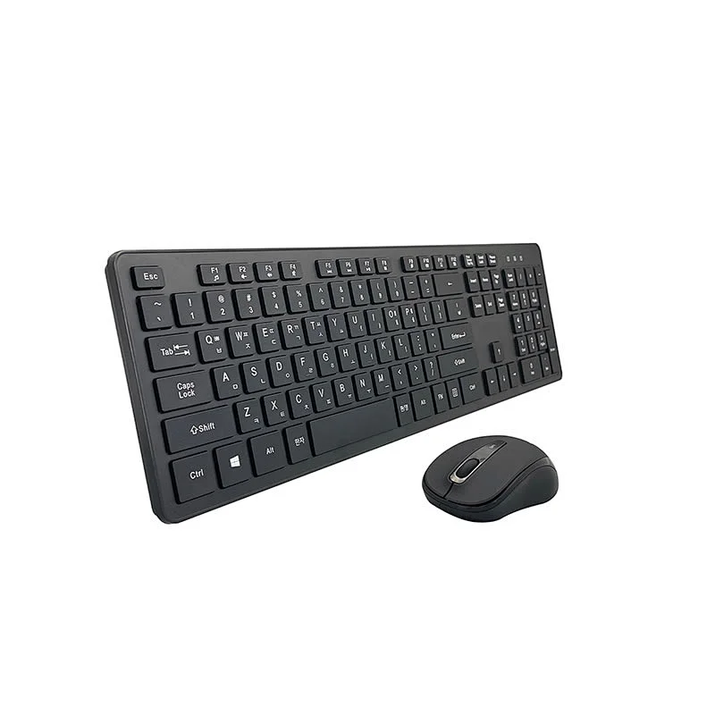 2.4G Wireless Hot Slim Flat Chocolate Keys Keyboard Mouse Combo Portable for Home Office Desktop Laptop, KMSW-103D