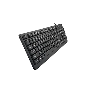 USB Wired Wireless waterproof silicone rubber hospitcal keyskin  Keyboard Computer Peripherals Customized Layout Ergonomic Keyboard for home office K-109PW