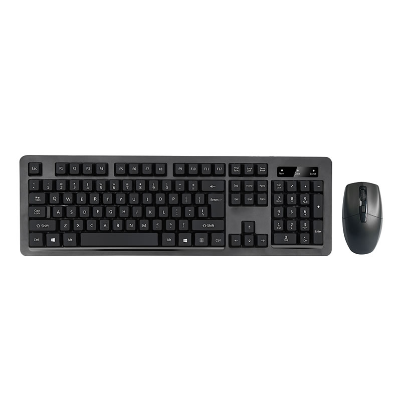 Classical Bluetooth Full Size Wireless Keyboard Mouse Combo Set