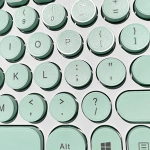 2.4G Wireless Keyboard Customized Optical New Retro Keys Keyboard for Laptop Desktop Macbook KW-103R