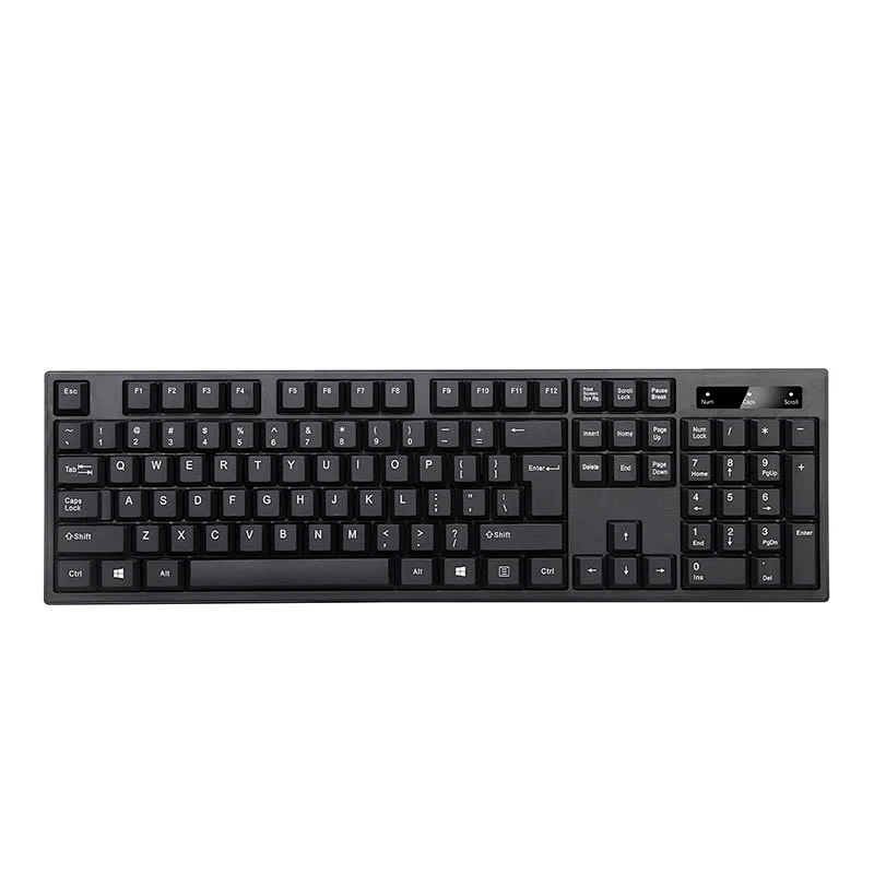 New 2.4G Wireless Keyboard Private Design Customized Office Keyboard for Laptop Desktop, KW-101P