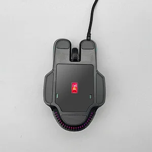 New Unique styling Design 7D Button USB Wired Gaming Backlight Mouse Optical with 7 Colorful Breathing LED Light, GM-183L