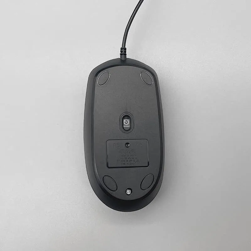 New design Cheap Classic USB Wired Optical Mouse 4D Button 1000dpi PC Computer Mice Wired Office Mouse for Both Hand M-010F