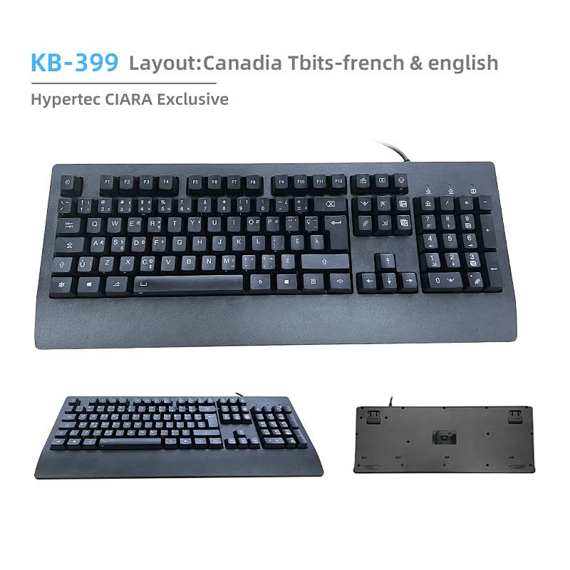 Hot Selling USB Wired Computer Keyboard Desktop Laptop Microsoft Ergonomic Keyboard for Home Office KB-399