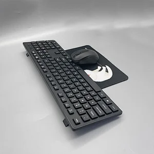 3 in 1 2.4G Portable USB Wireless  Mobile Keyboard Mouse and mouse pad for Android Phone Computer for Home Office F4