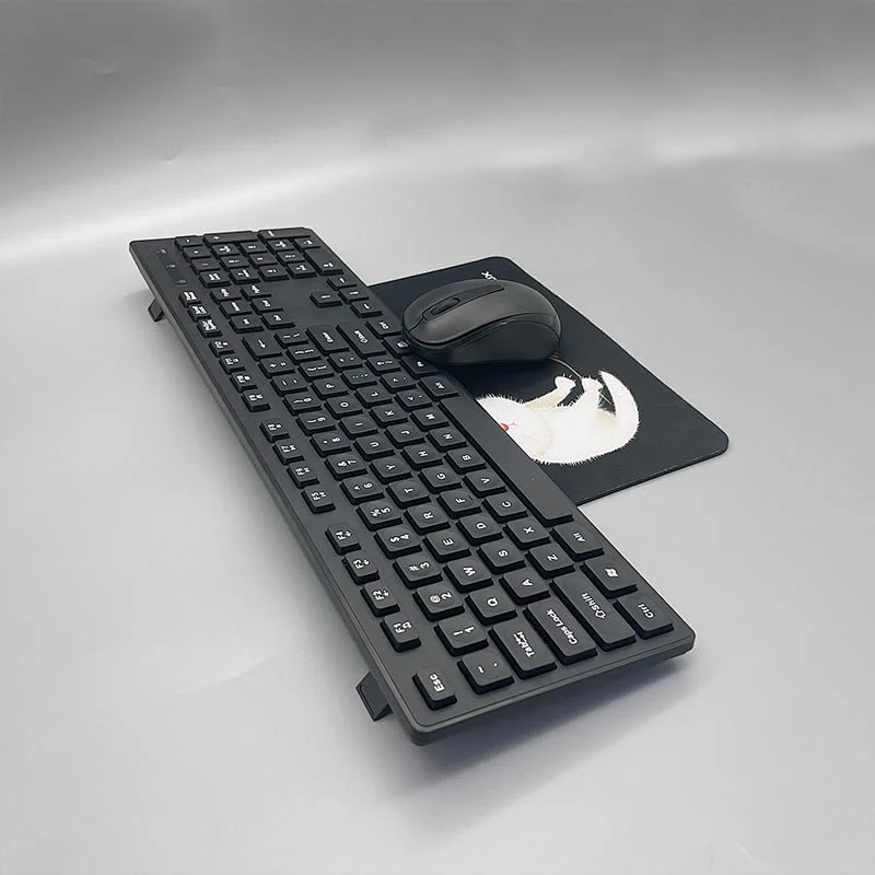 3 in 1 2.4G Portable USB Wireless  Mobile Keyboard Mouse and mouse pad for Android Phone Computer for Home Office F4