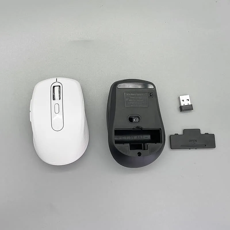 New Arrival Design Wireless Computer Mouse 6D Button 2.4G Wireless Optical Mouse Portable for Laptop Desktop MacBook MW-056U