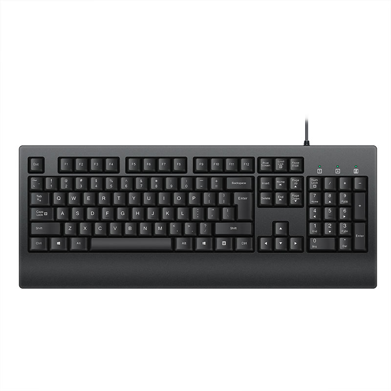 Hot Selling USB Wired Computer Keyboard Desktop Laptop Microsoft Ergonomic Keyboard for Home Office KB-399