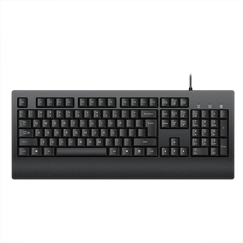 Hot Selling USB Wired Computer Keyboard Desktop Laptop Microsoft Ergonomic Keyboard for Home Office KB-399