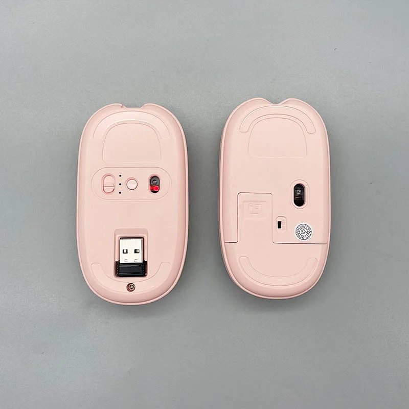 New design 2.4G wireless & BT Rechargeable light Mouse Laptop Desktop Home Office Mouse  dual-mode  MW-004A