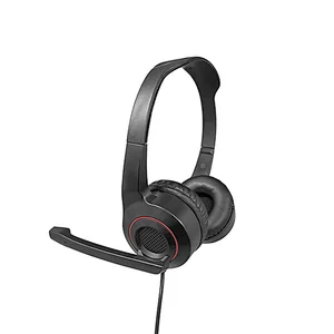 New high quality stereo Comfort-fit Office USB wired headphone with Noise Canceling Mic for PC laptop gamer USB-118