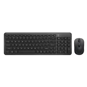 Customized BT5.0 Wireless Keyboard Mouse Combo Soft Touch Flat Chocolate keys lightweight set for Computer Laptop Macbook BT-088
