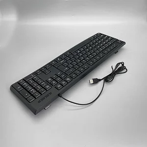USB wired computer peripherals 104/105 keys customized layout Ergonomic office keyboard K-109D