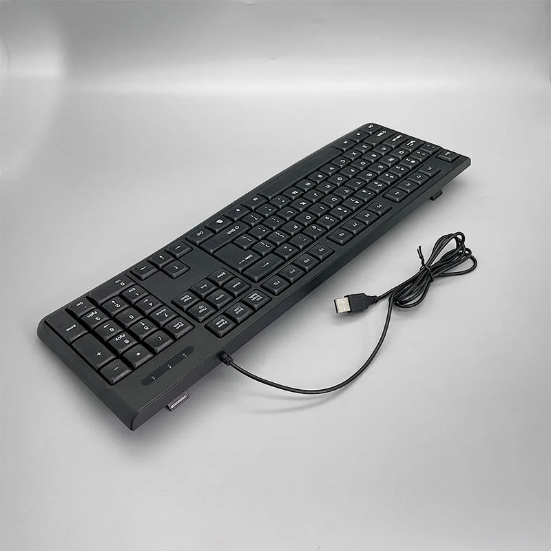 USB wired computer peripherals 104/105 keys customized layout Ergonomic office keyboard K-109D