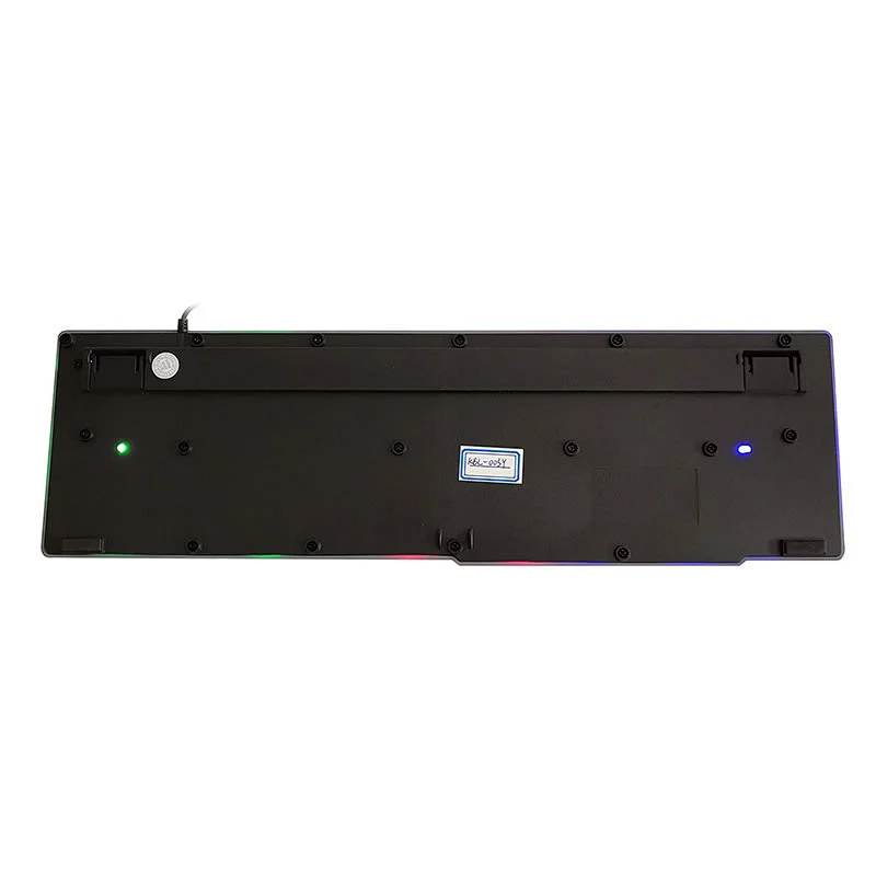 Gaming Keyboard Colorful LED Backlight USB Wired 104/105 keys Computer Gaming Keyboard KBL-003Y