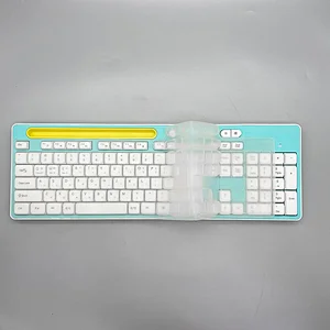 Newest Type Keyboard KW-109M  waterproof 2.4g Wireless Computer Accessories Keyboard BT office Keyboard with Cradle Dual mode