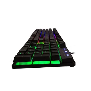 Gaming Keyboard Colorful LED Backlight USB Wired 104/105 keys Computer Gaming Keyboard KBL-003Y
