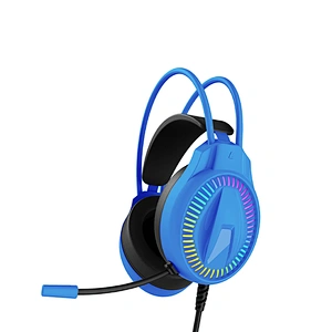 Wired Gaming Headset S01A Noise-canceling Gaming Headphone with Mic LED Light Headphones