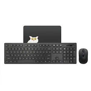 3 in 1 2.4G Portable USB Wireless  Mobile Keyboard Mouse and mouse pad for Android Phone Computer for Home Office F4