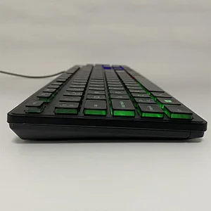 wired USB computer peripherals Chocolate Square  multimedia gaming keyboard KBL-112 with LED backlight
